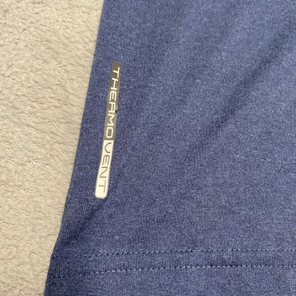 Polo Sport Ralph Lauren 1/4 Zip Blue Performance Pullover Thermovent Golf Preppy - Picture 4 of 8